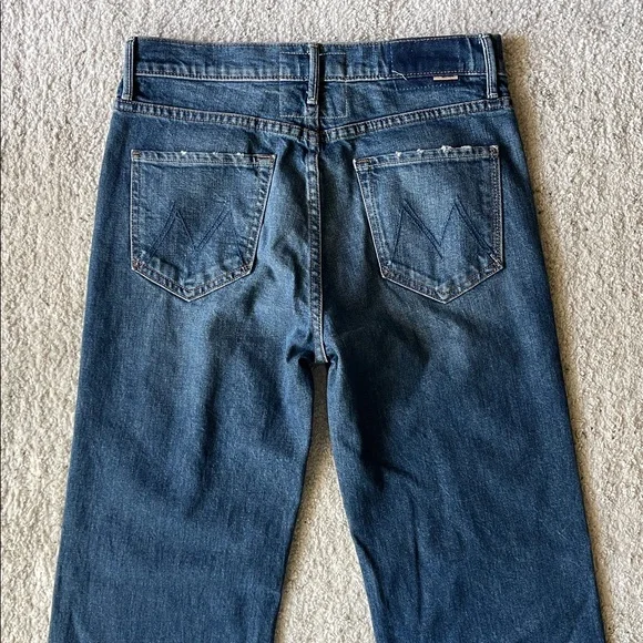 MOTHER Women's Straight Leg Jeans - Blue